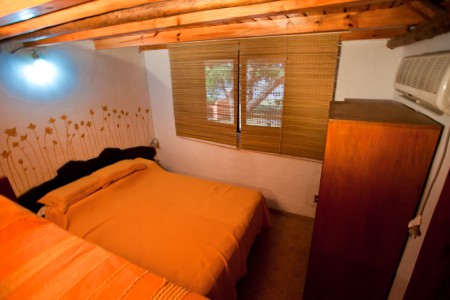 Habitación principal de la cabaña para 6 personas